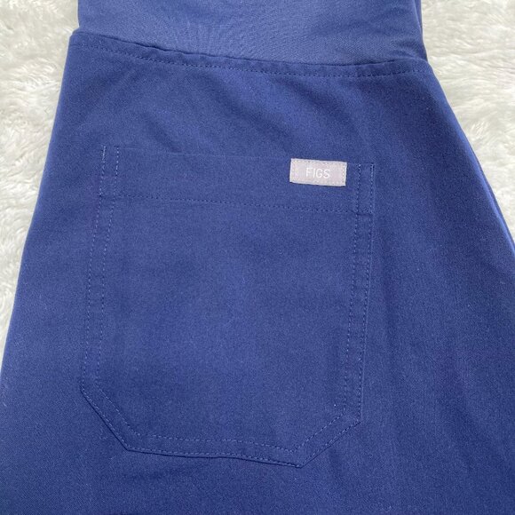 Figs Women's Navy Blue Maternity 2.0 Scrub Pants Size Small - Picture 8 of 10